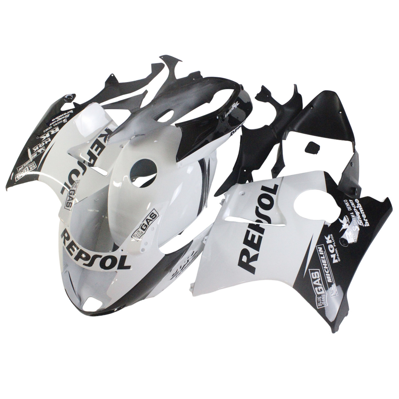1996-2007 Honda CBR1100XX SuperBlackBird Injection Fairing Kit Bodywork ABS#131