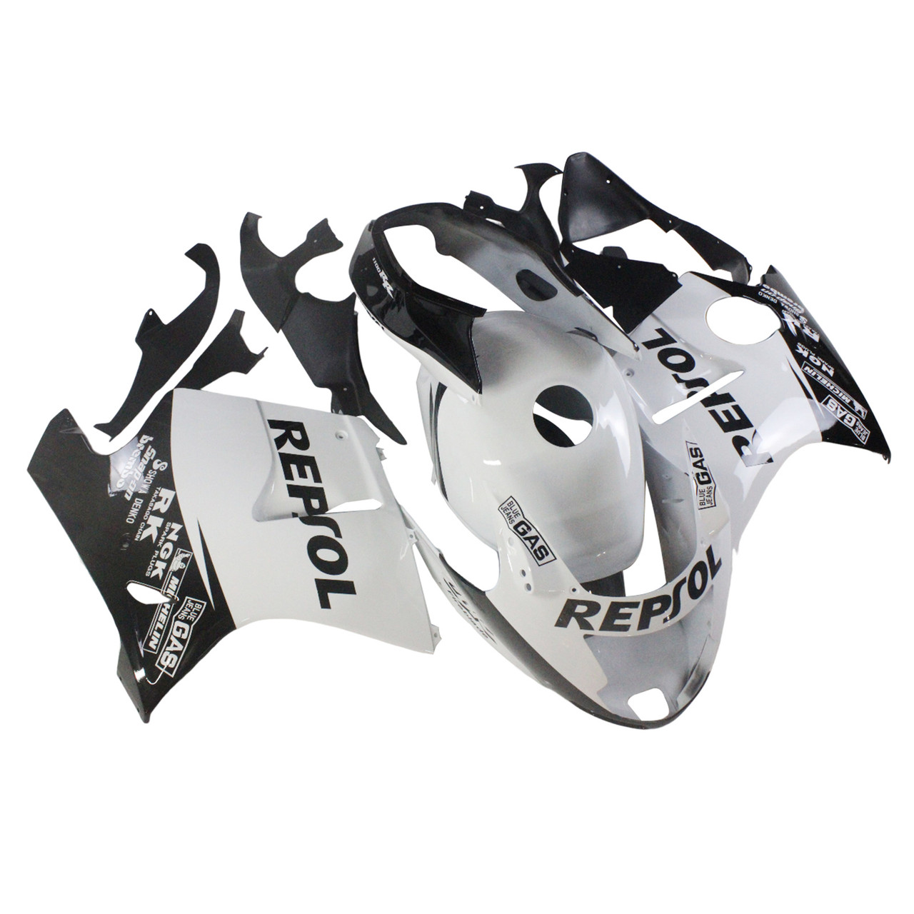 1996-2007 Honda CBR1100XX SuperBlackBird Injection Fairing Kit Bodywork ABS#131