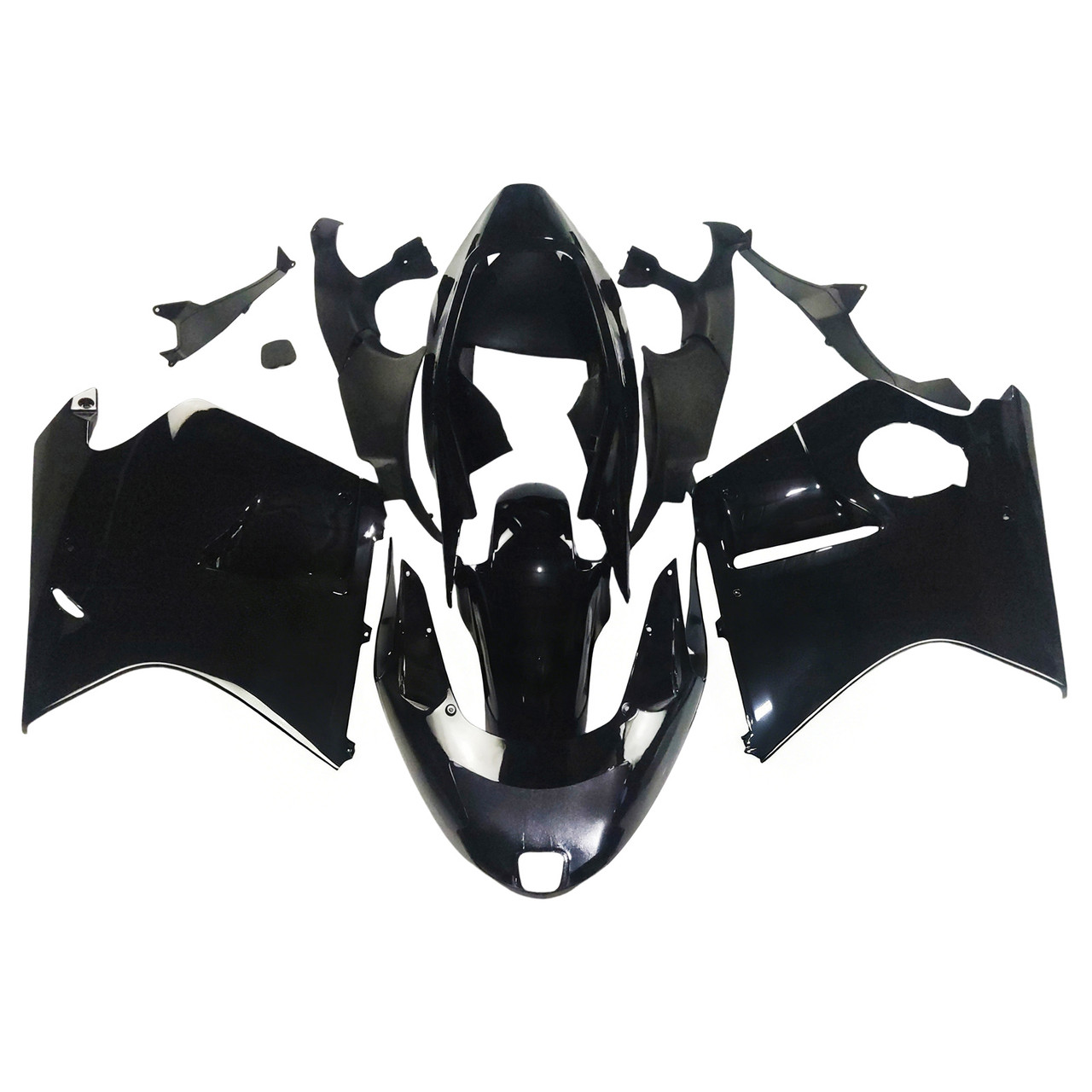 1996-2007 Honda CBR1100XX SuperBlackBird Amotopart Fairing Kit Generic #134