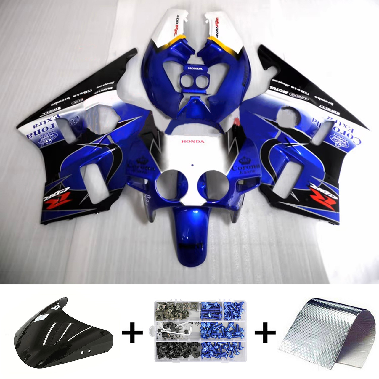 1987-1989 Honda CBR400RR NC23 Amotopart Fairing Kit Generic #113