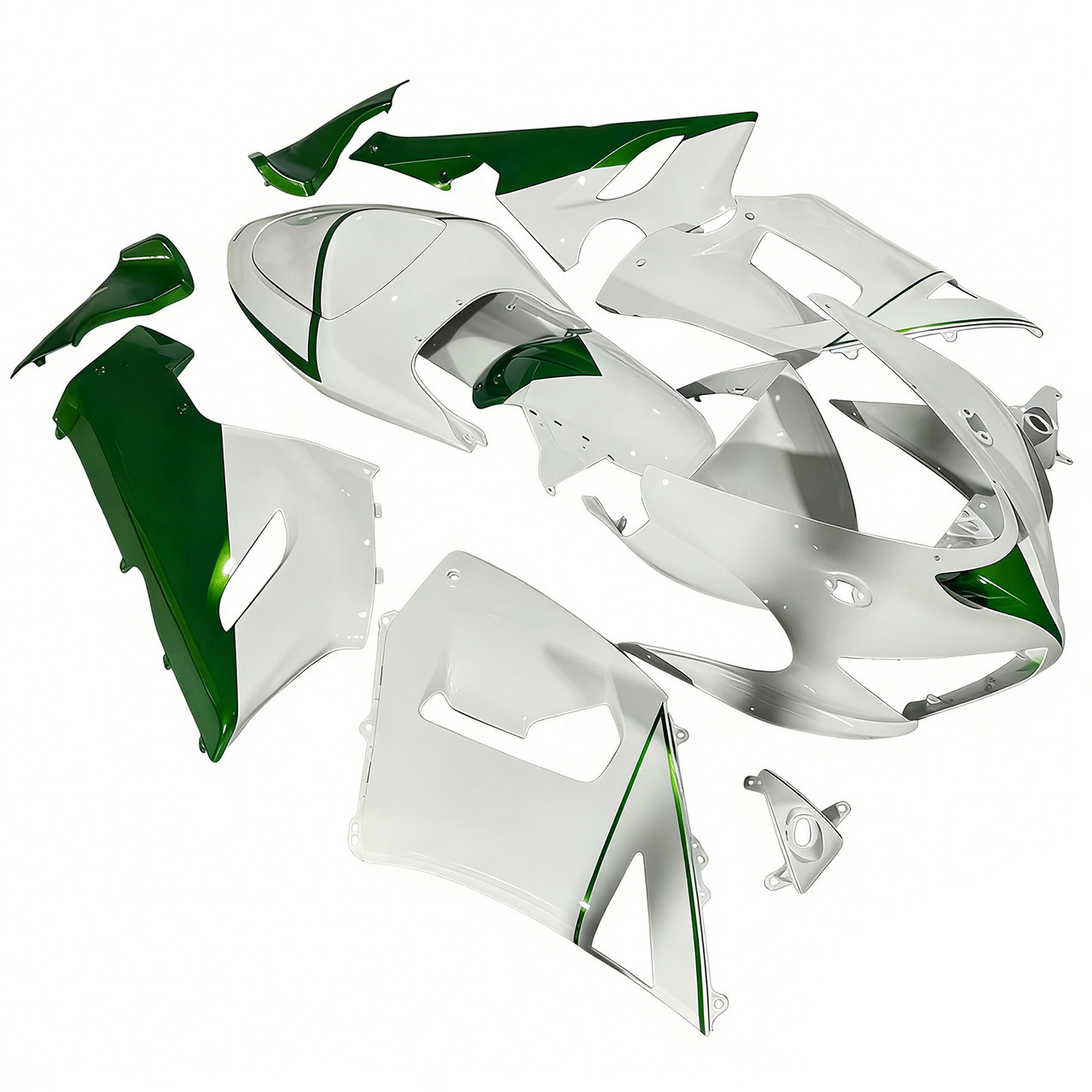 2005-2006 Kawasaki ZX6R 636 Amotopart Fairing Kit Generic #33