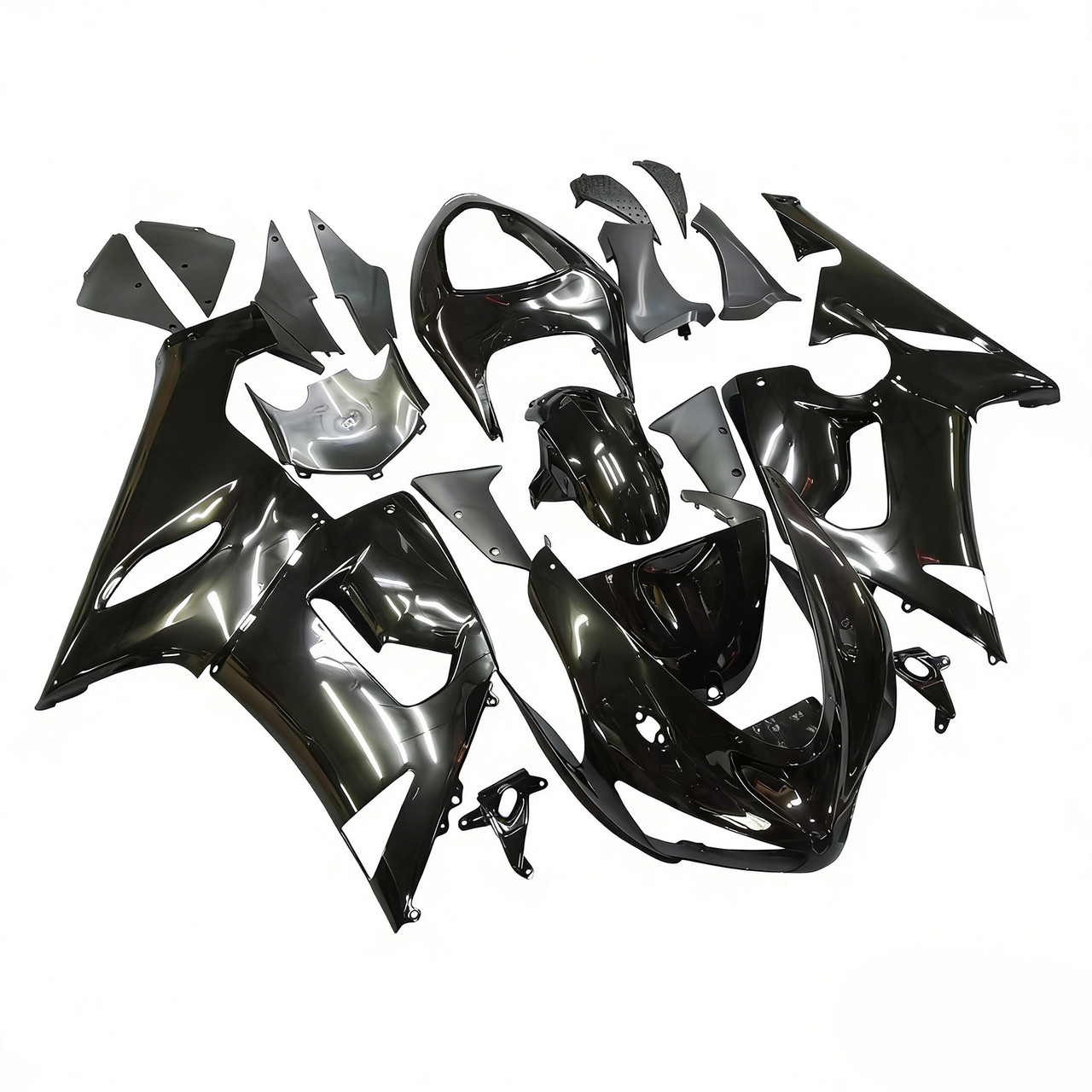 2005-2006 Kawasaki ZX6R 636 Amotopart Fairing Kit Generic #34