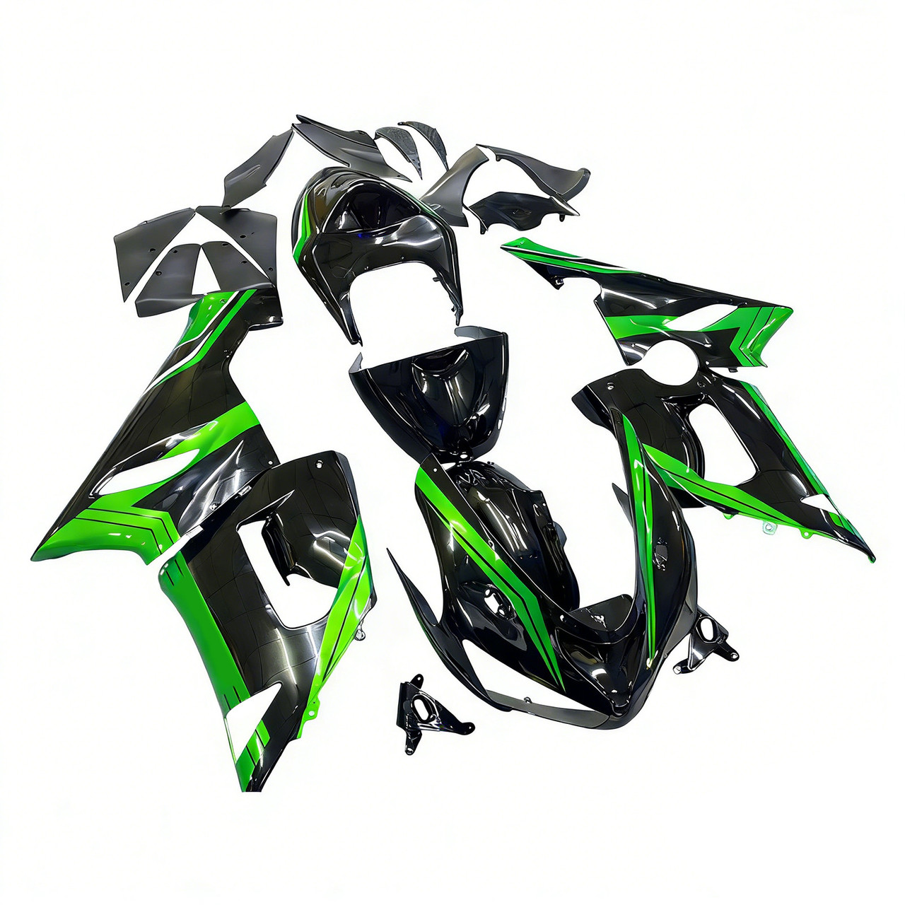2005-2006 Kawasaki ZX6R 636 Amotopart Fairing Kit Generic #35