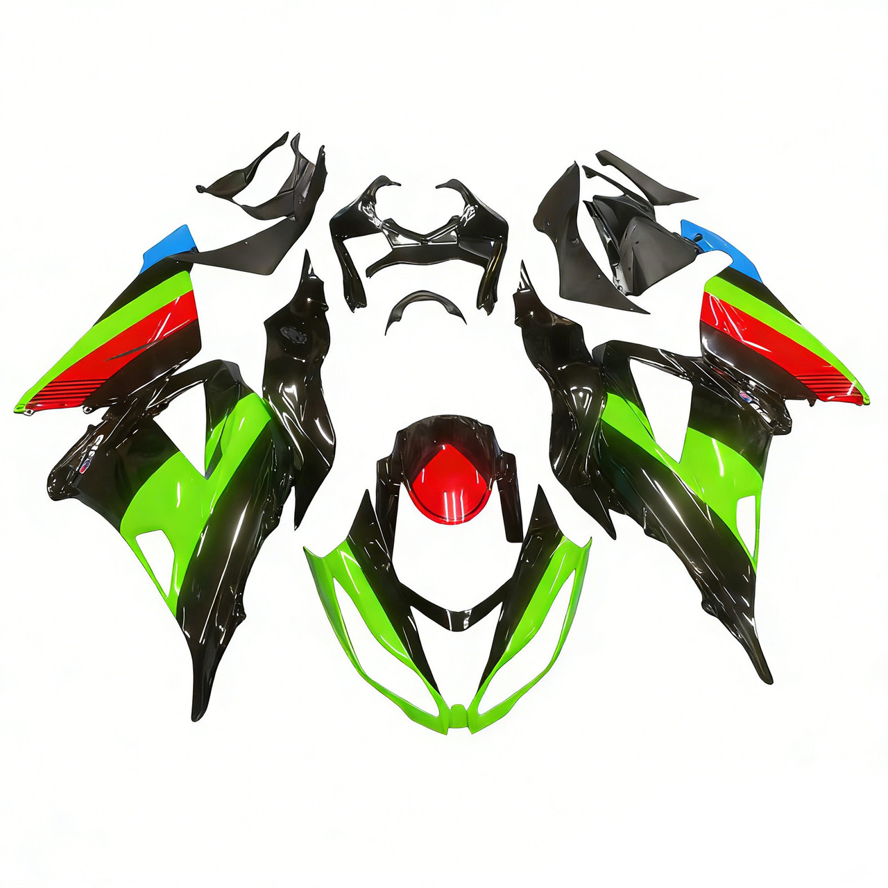 2013-2018 Kawasaki ZX6R 636 Amotopart Fairing Kit Generic #127