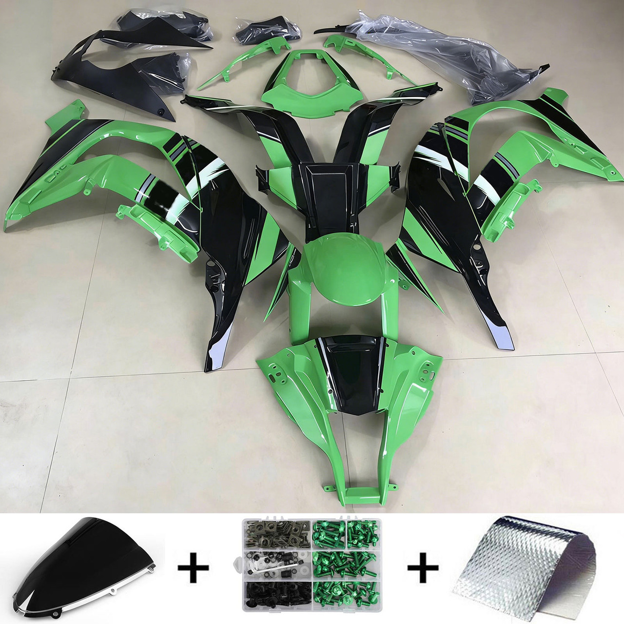 2006-2007 Kawasaki ZX10R Amotopart Fairing Kit Generic #131