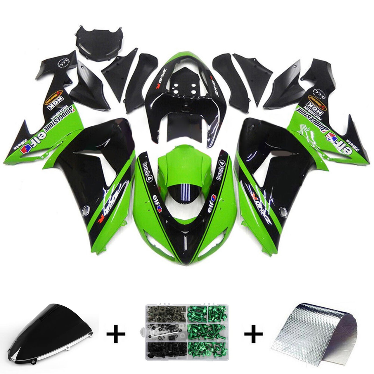 2006-2007 Kawasaki ZX10R Amotopart Fairing Kit Generic #134