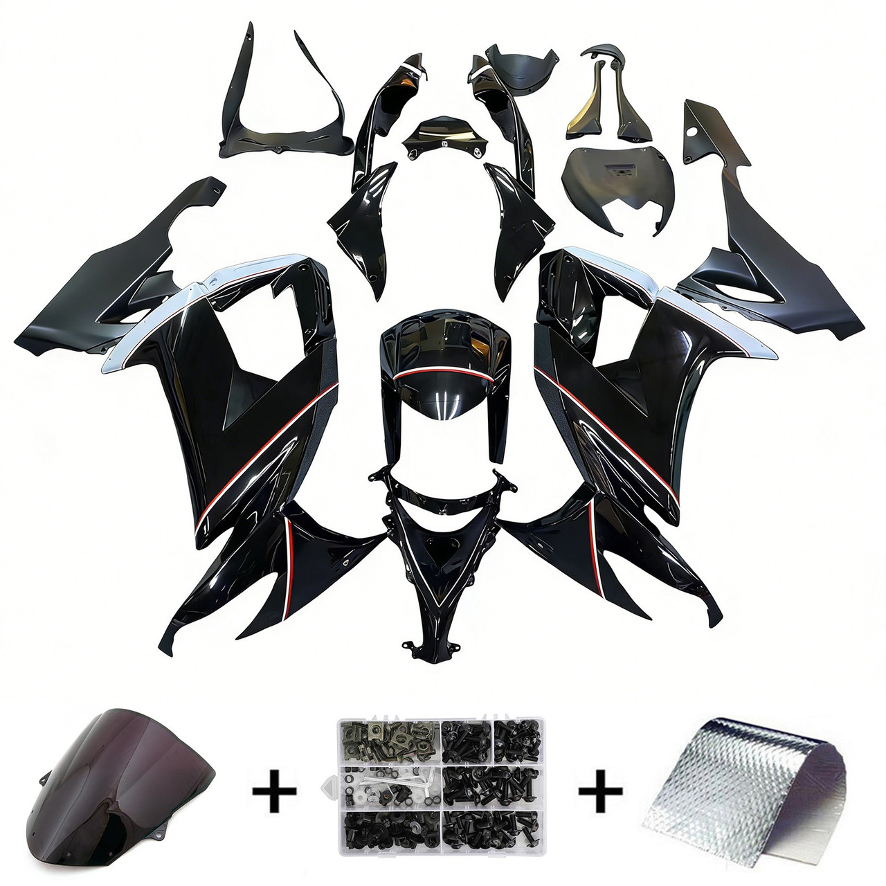 2008-2010 Kawasaki ZX10R Amotopart Fairing Kit Generic #120