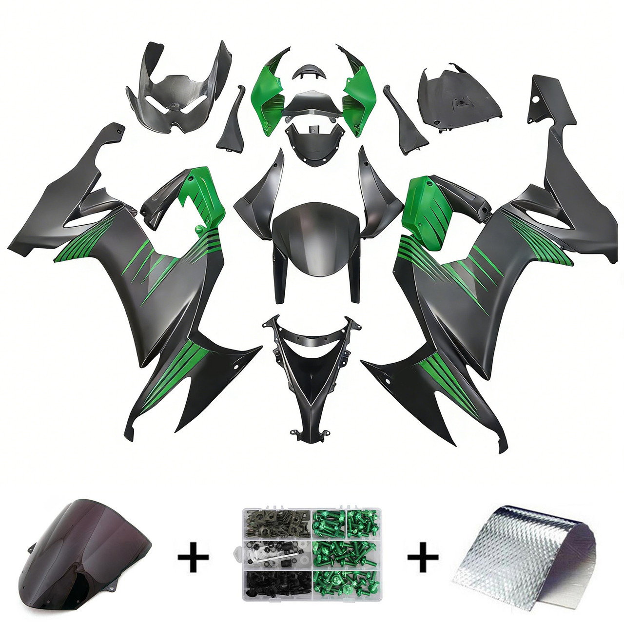 2008-2010 Kawasaki ZX10R Amotopart Fairing Kit Generic #123