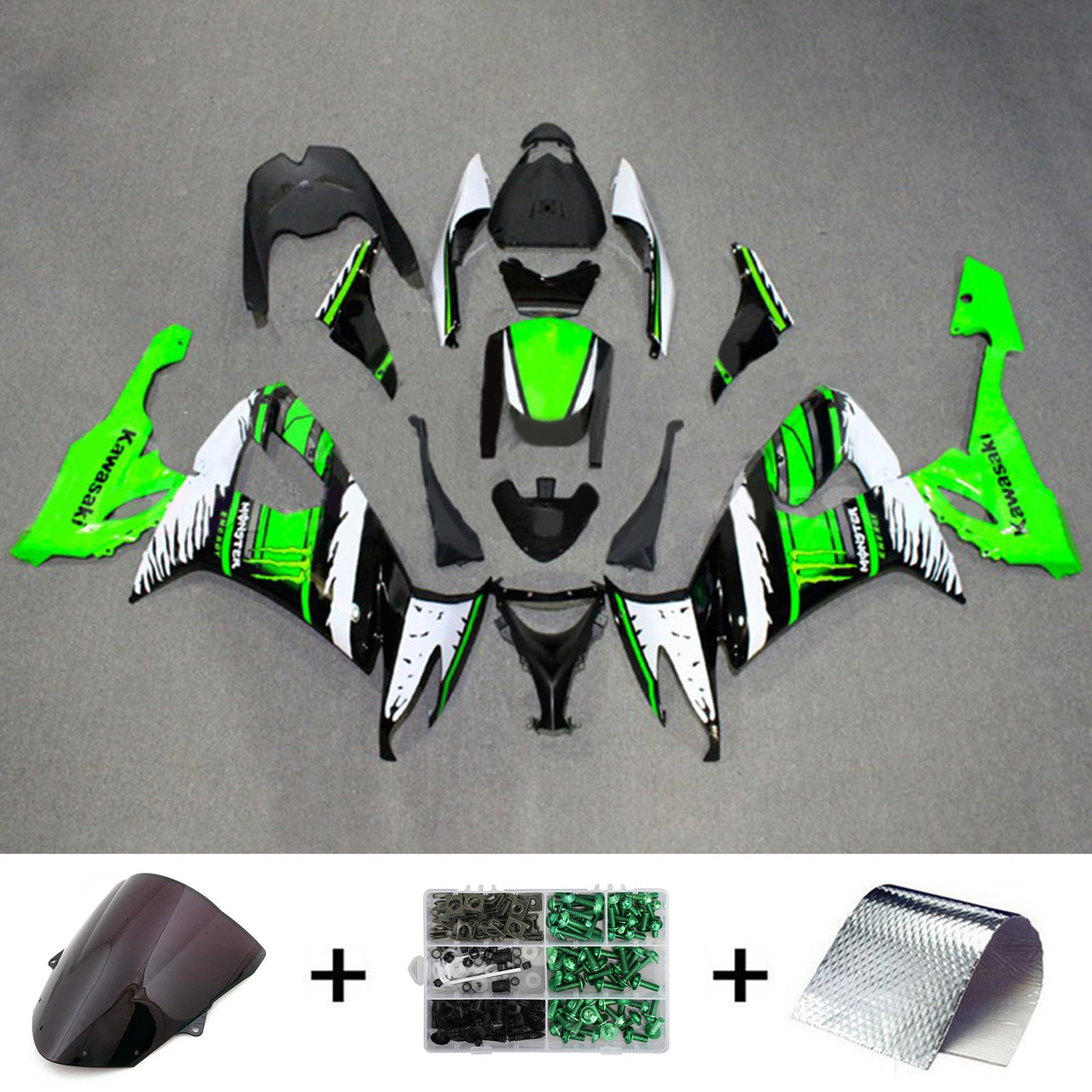 2008-2010 Kawasaki ZX10R Amotopart Fairing Kit Generic #125