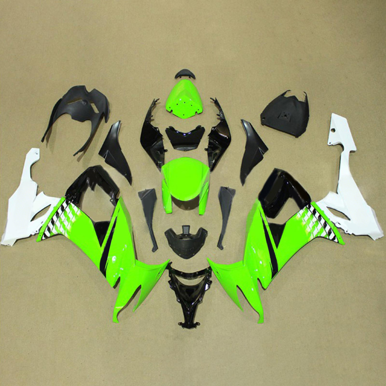 2008-2010 Kawasaki ZX10R Amotopart Fairing Kit Generic #127