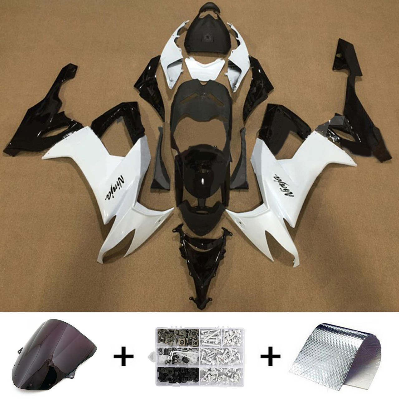 2008-2010 Kawasaki ZX10R Amotopart Fairing Kit Generic #132