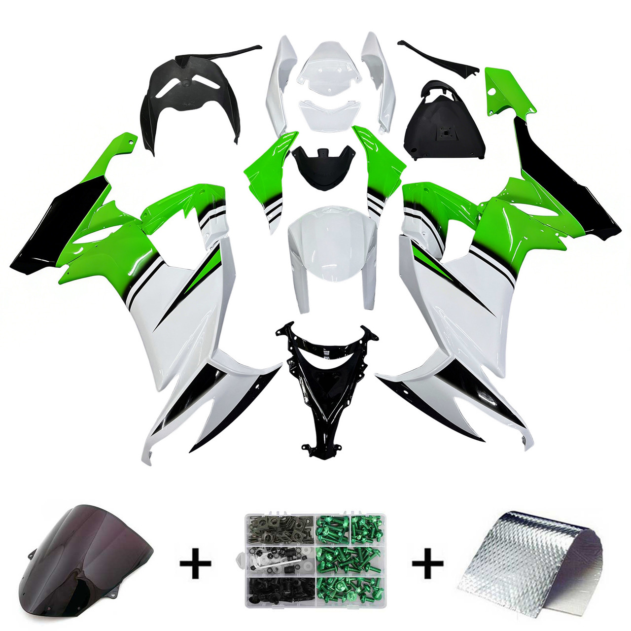 2008-2010 Kawasaki ZX10R Amotopart Fairing Kit Generic #138