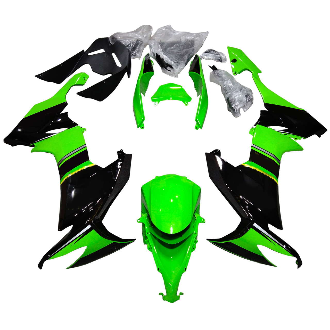 2008-2010 Kawasaki ZX10R Amotopart Fairing Kit Generic #140