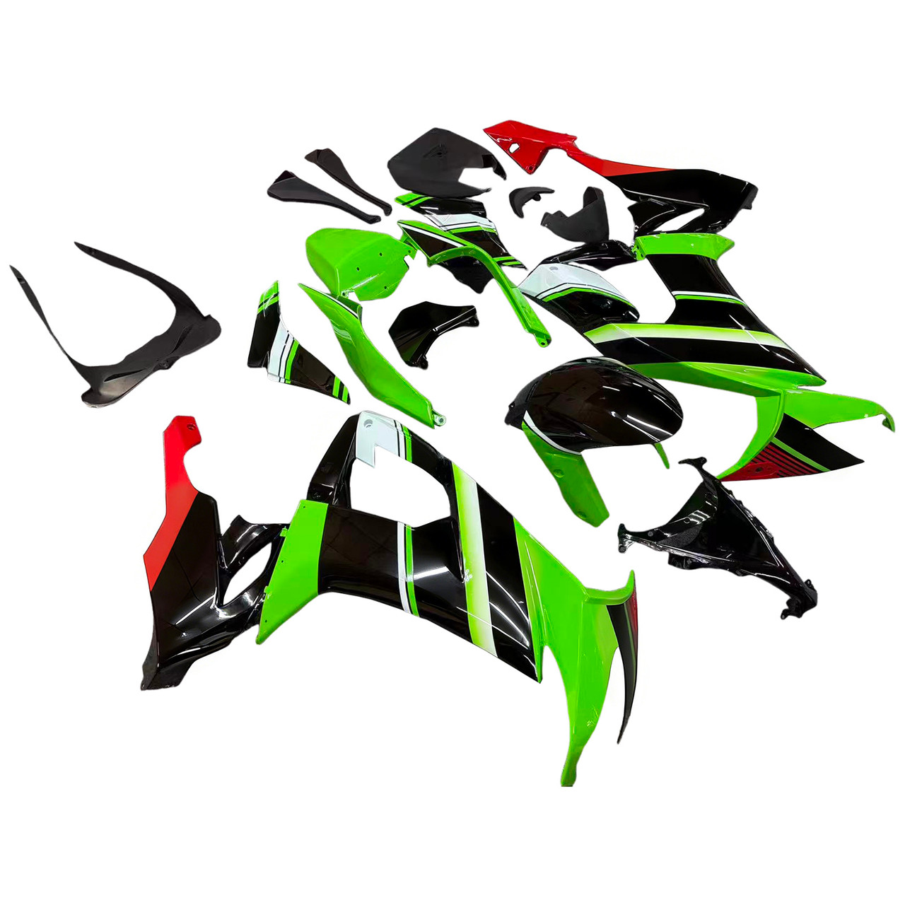 2008-2010 Kawasaki ZX10R Amotopart Fairing Kit Generic #141