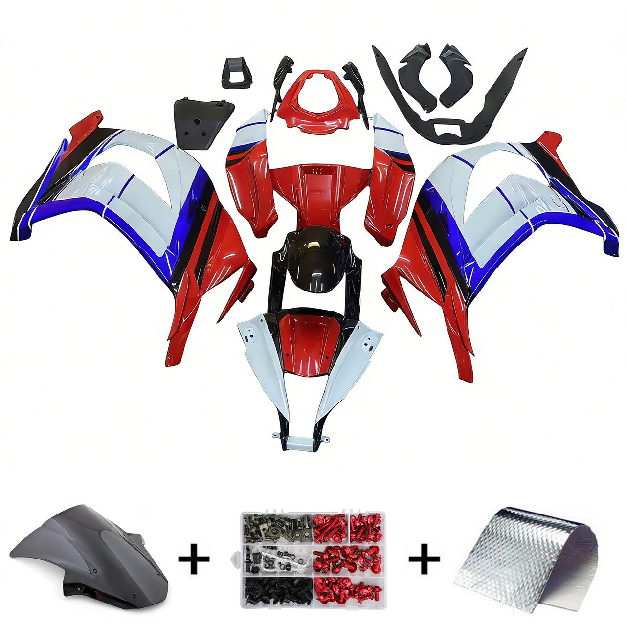 2011-2015 Kawasaki ZX10R Amotopart Fairing Kit Generic #134