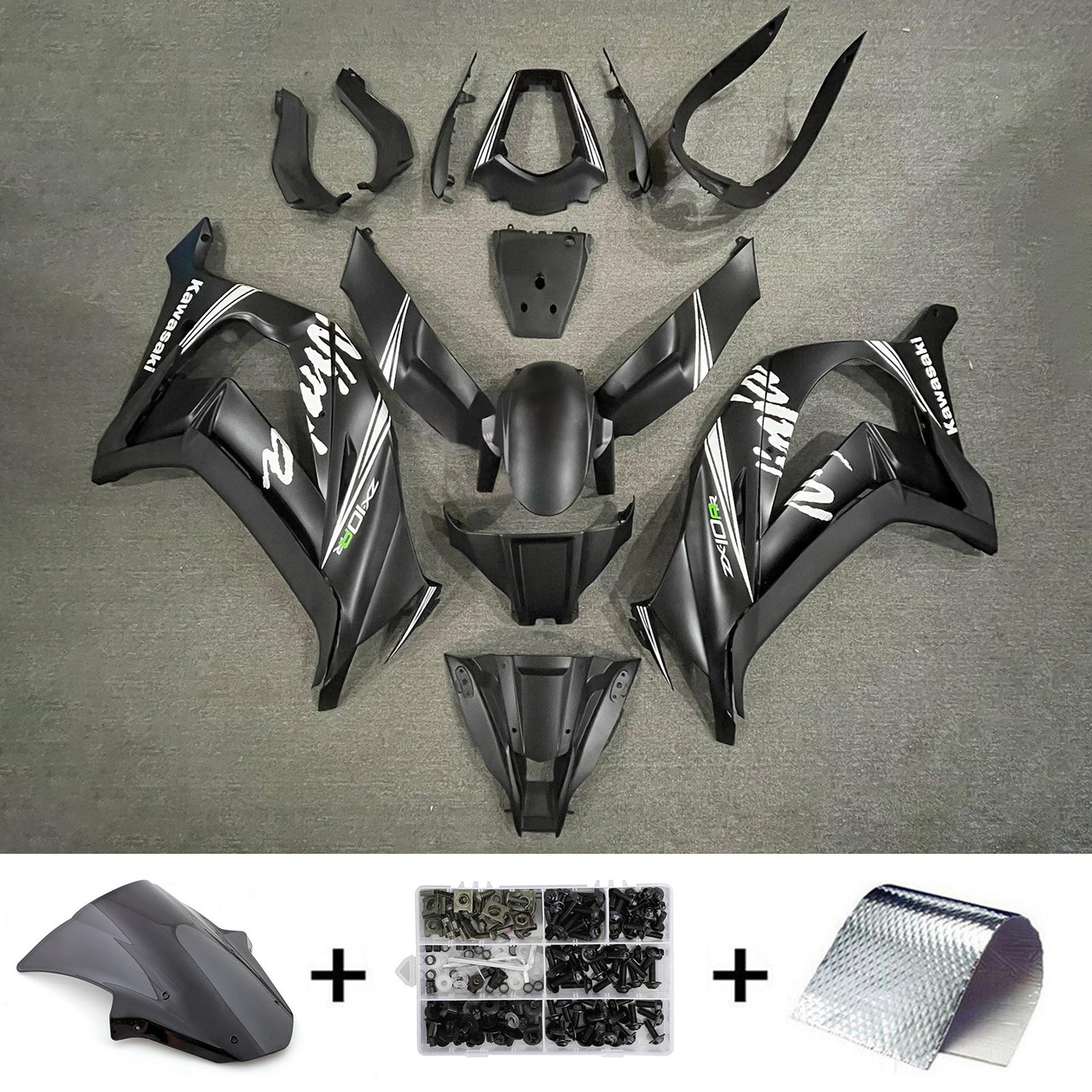 2011-2015 Kawasaki ZX10R Amotopart Fairing Kit Generic #143