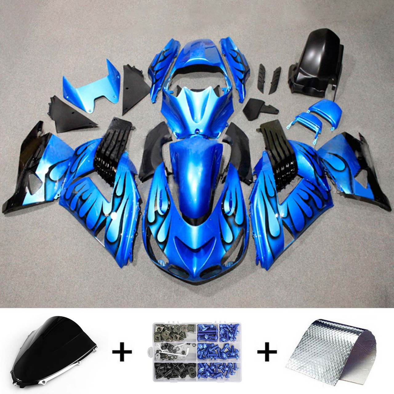 2006-2011 Kawasaki ZX14R Amotopart Fairing Kit Generic #116