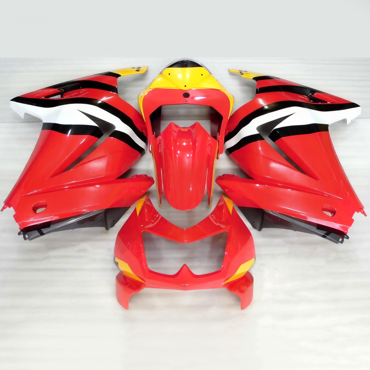 2008-2012 Kawasaki EX250/Ninja250RR Amotopart Fairing Kit Generic #127