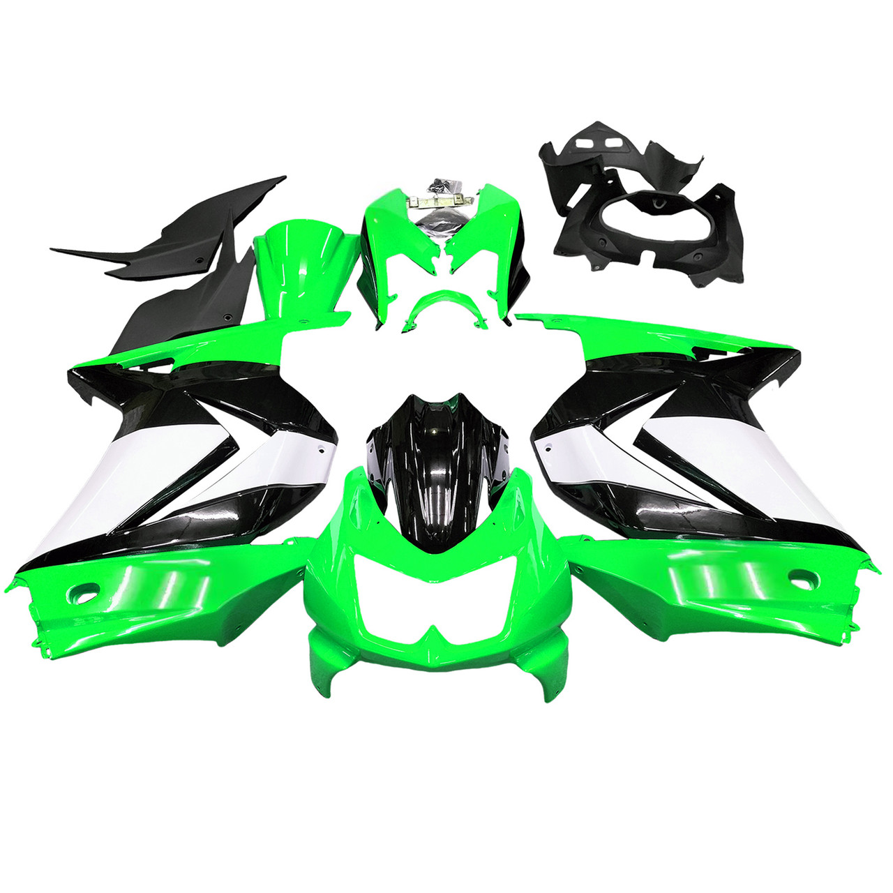 2008-2012 Kawasaki EX250/Ninja250RR Amotopart Fairing Kit Generic #133