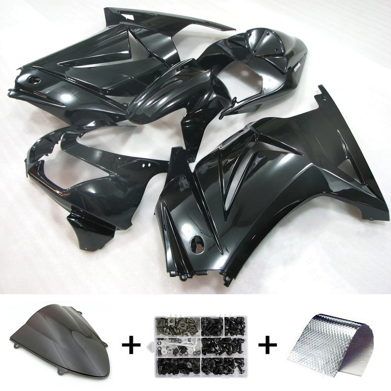2008-2012 Kawasaki EX250/Ninja250RR Amotopart Fairing Kit Generic #134