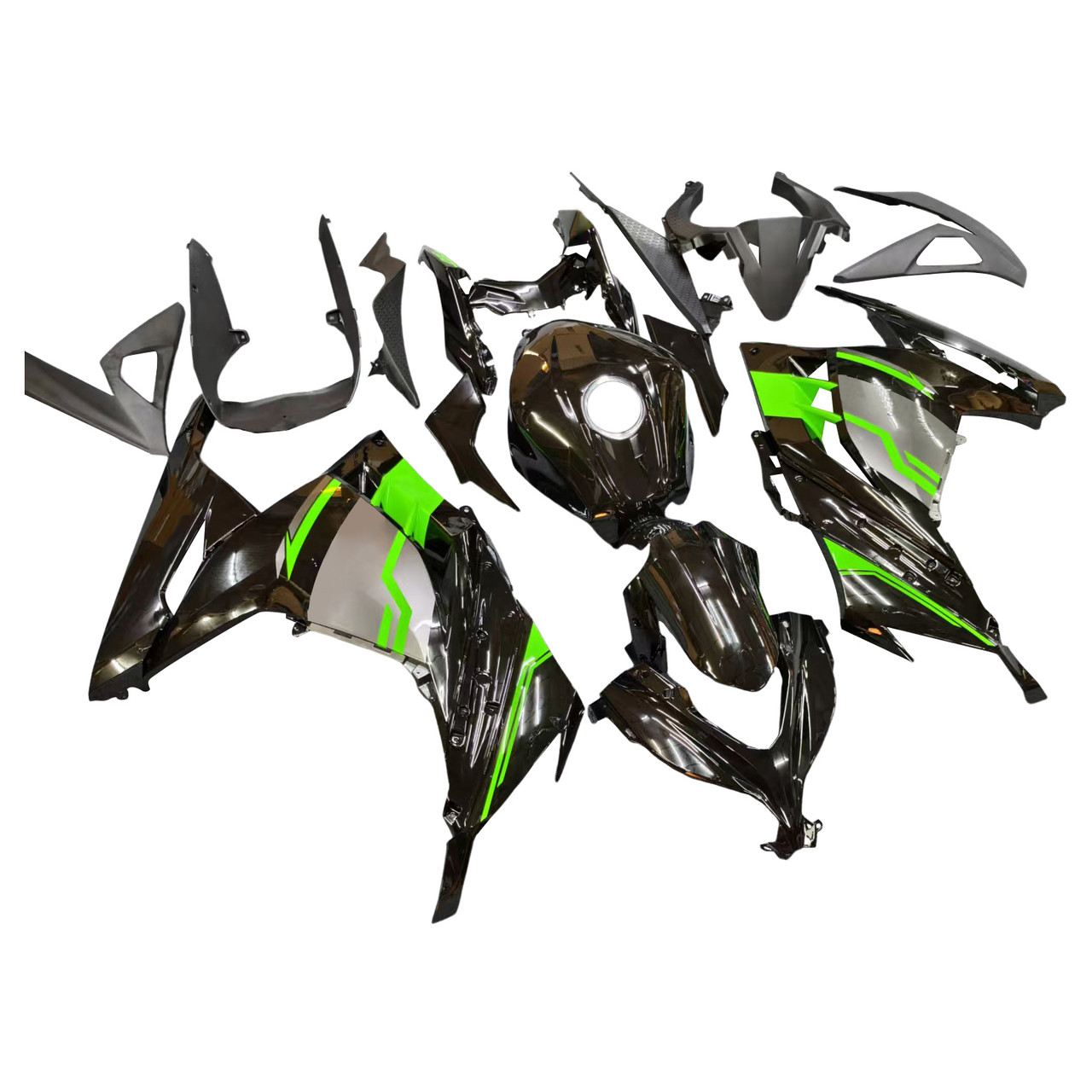 2013-2017 Kawasaki EX300/Ninja300R Amotopart Fairing Kit Generic #129