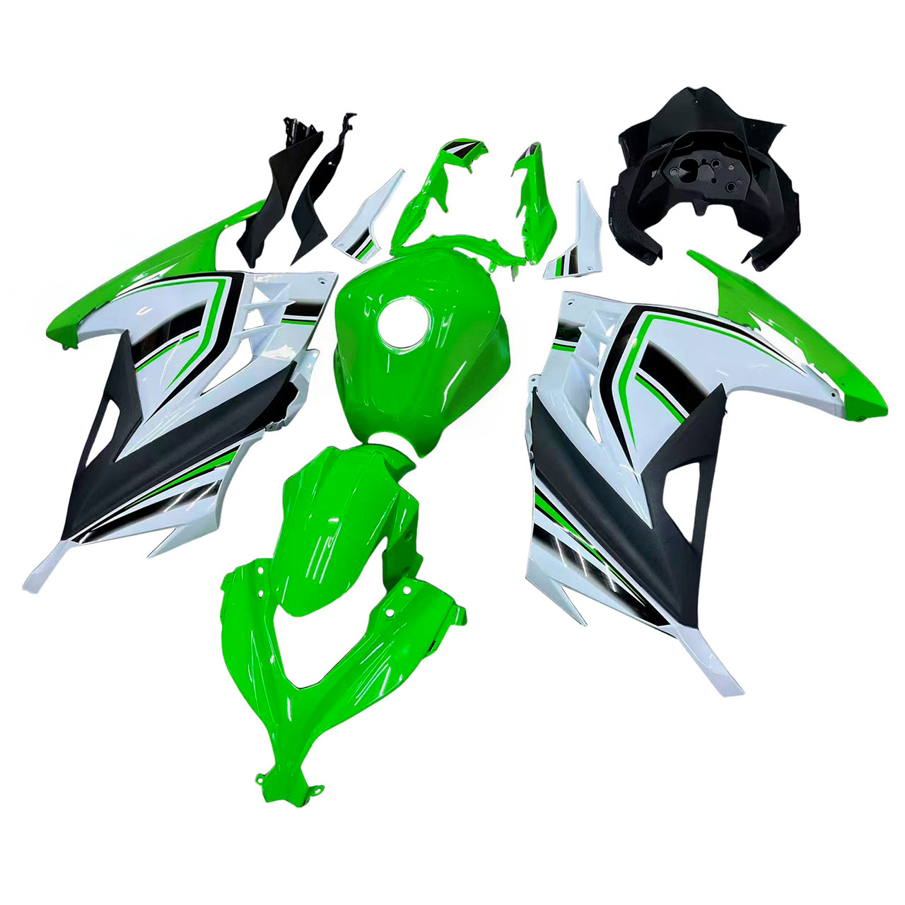 2013-2017 Kawasaki EX300/Ninja300R Amotopart Fairing Kit Generic #133