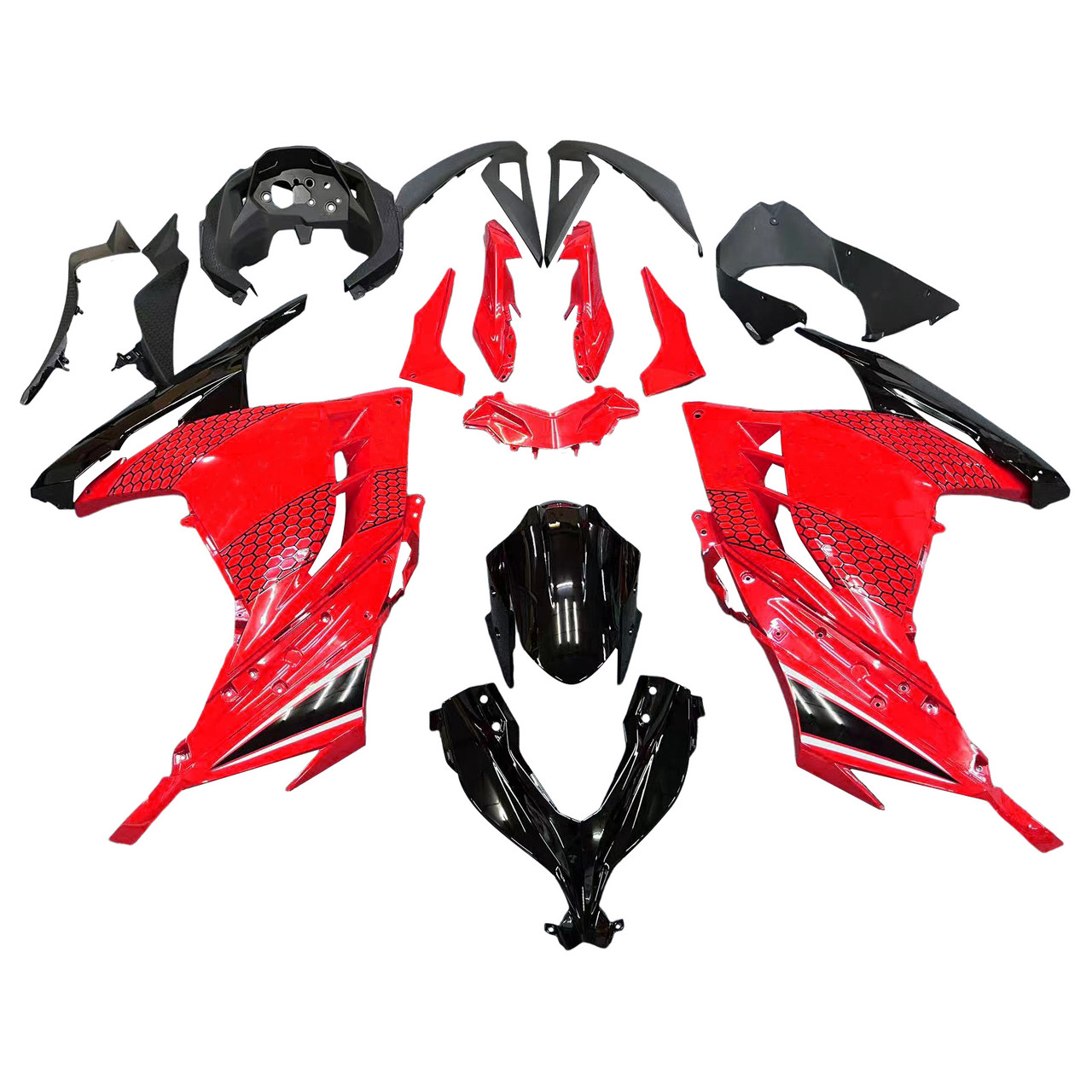 2013-2017 Kawasaki EX300/Ninja300R Amotopart Fairing Kit Generic #146