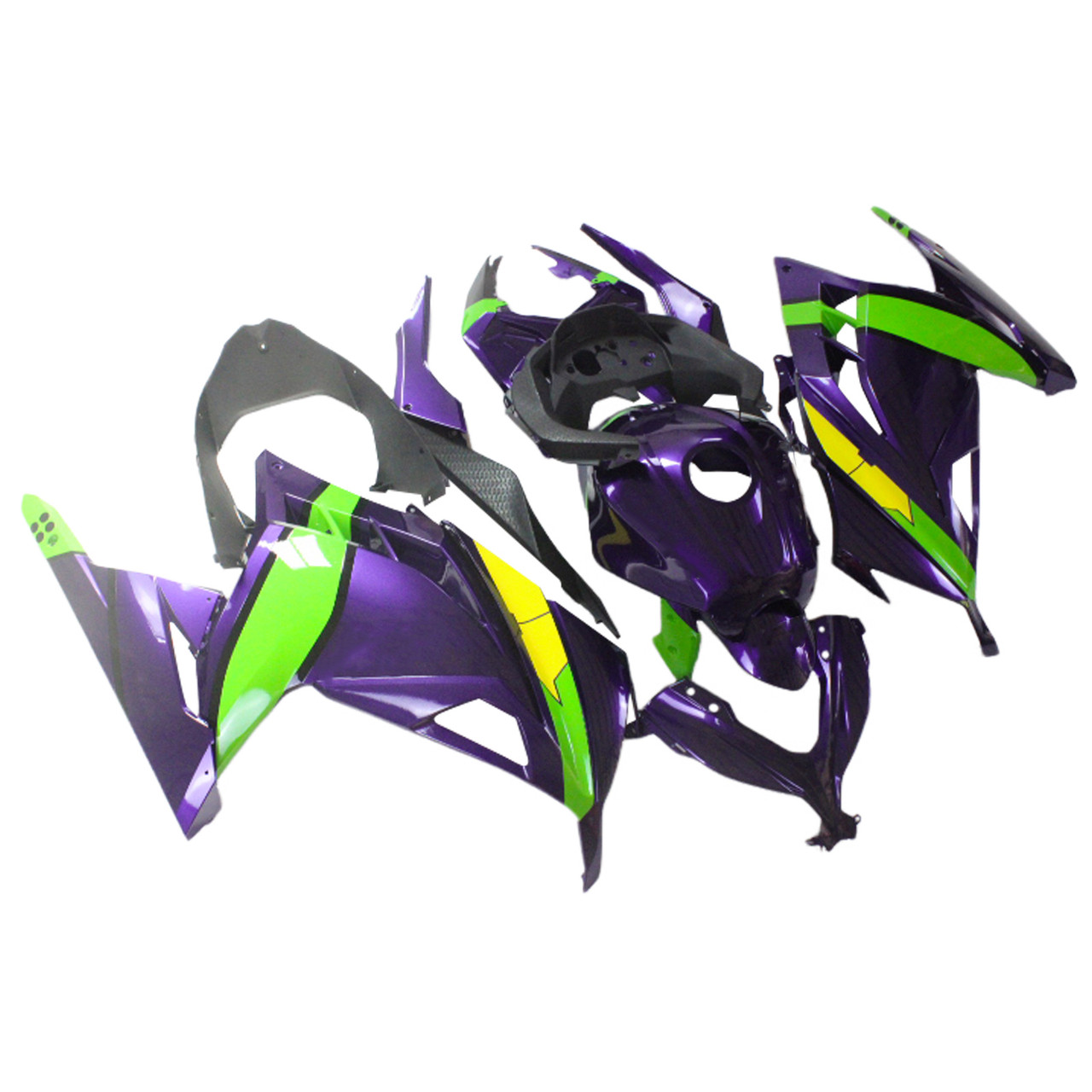 2013-2017 Kawasaki EX300/Ninja300R Amotopart Fairing Kit Generic #148