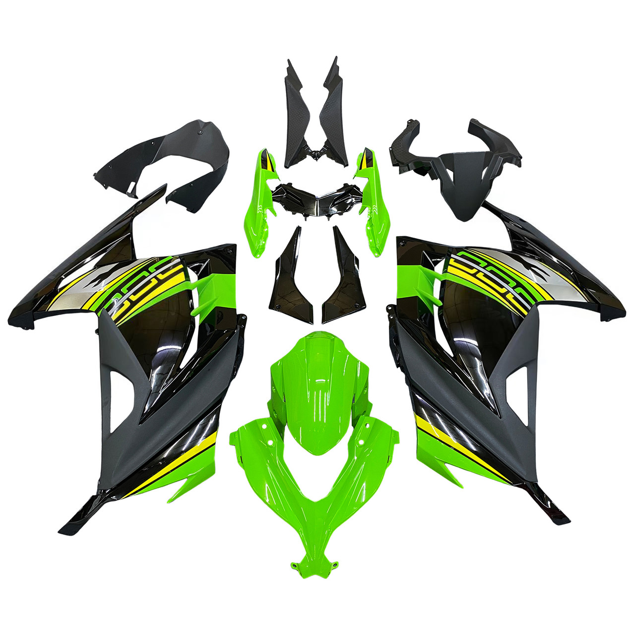 2013-2017 Kawasaki EX300/Ninja300R Amotopart Fairing Kit Generic #150