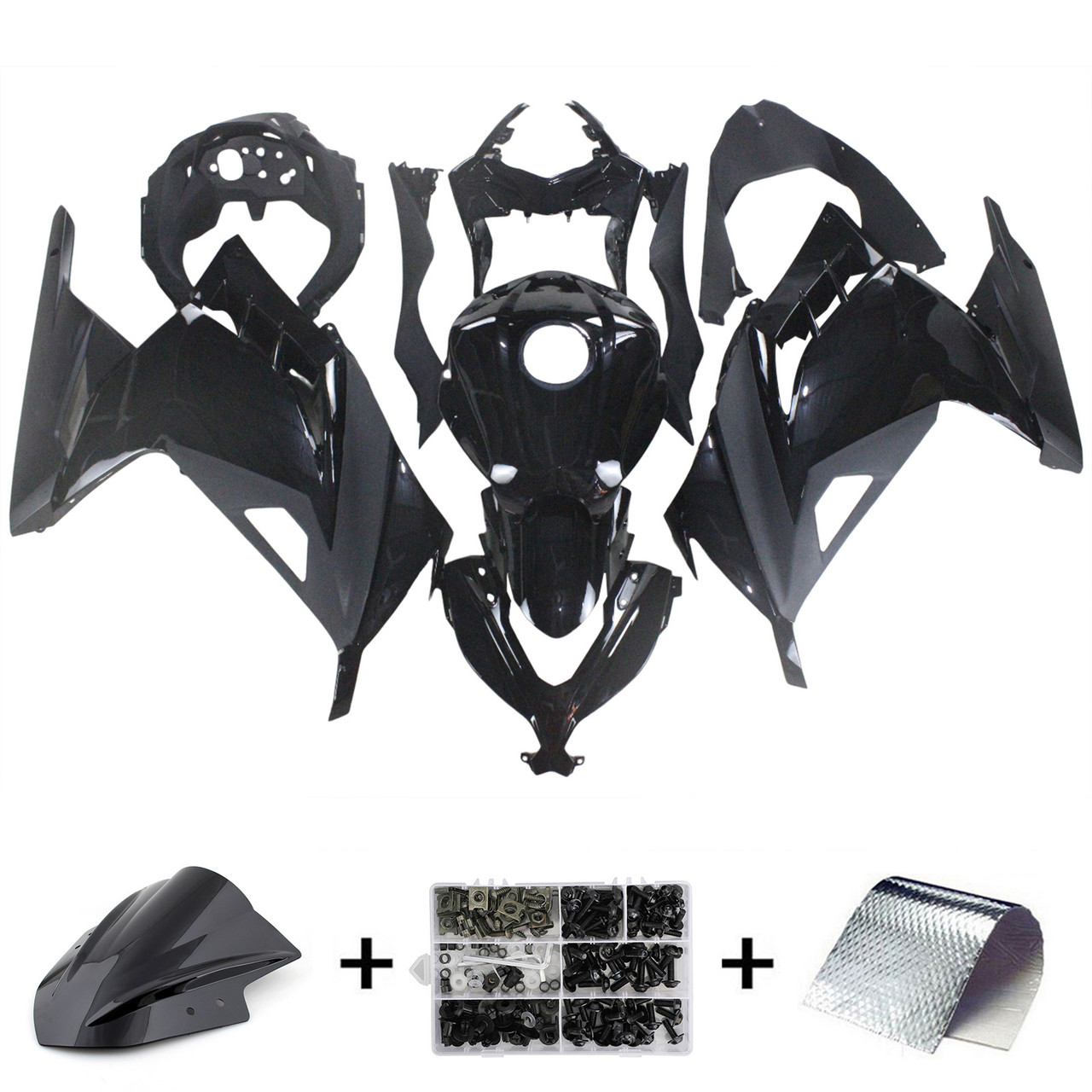 2013-2017 Kawasaki EX300/Ninja300R Amotopart Fairing Kit Generic #152