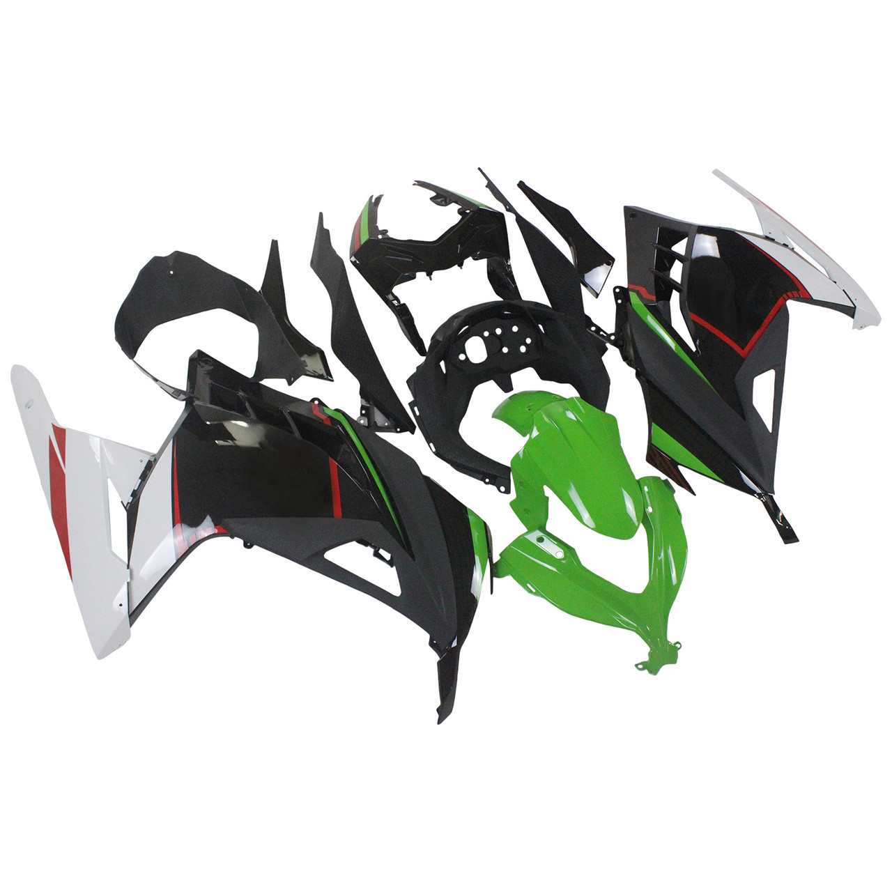 2013-2017 Kawasaki EX300/Ninja300R Amotopart Fairing Kit Generic #153
