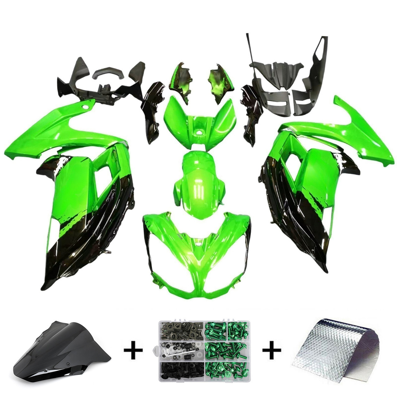 2012-2016 Kawasaki ER6F/Ninja650 Amotopart Fairing Kit Generic #130