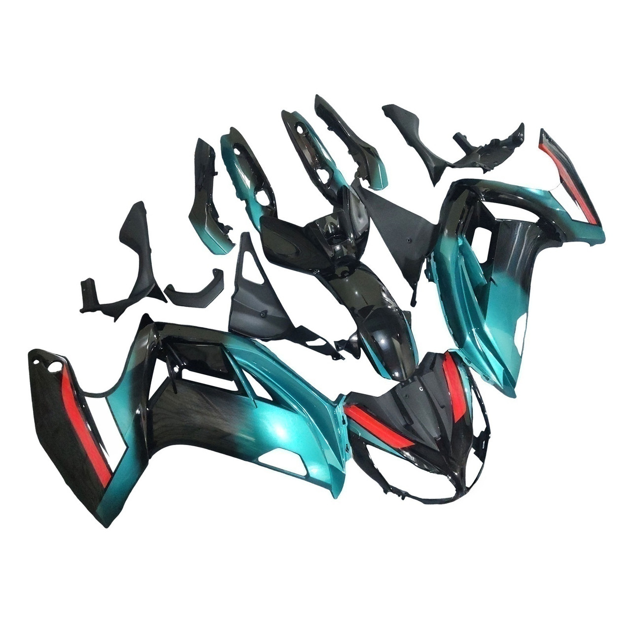 2012-2016 Kawasaki ER6F/Ninja650 Amotopart Fairing Kit Generic #132