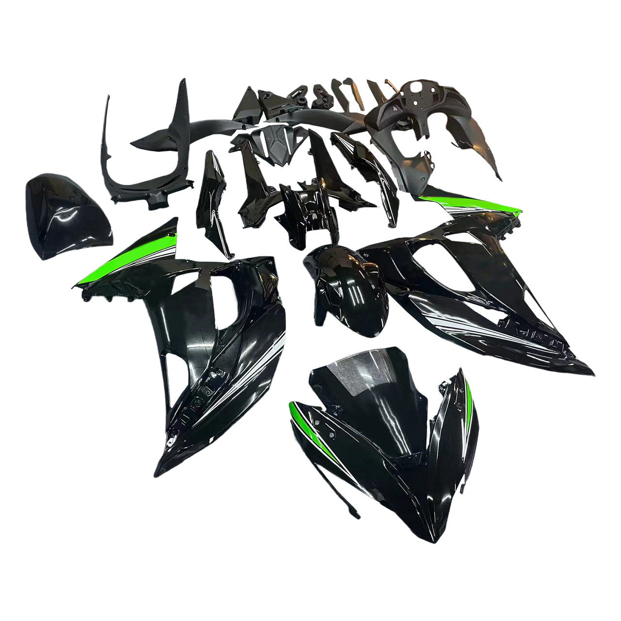 2017-2019 Kawasaki ER6F/Ninja650R Amotopart Fairing Kit Generic #108
