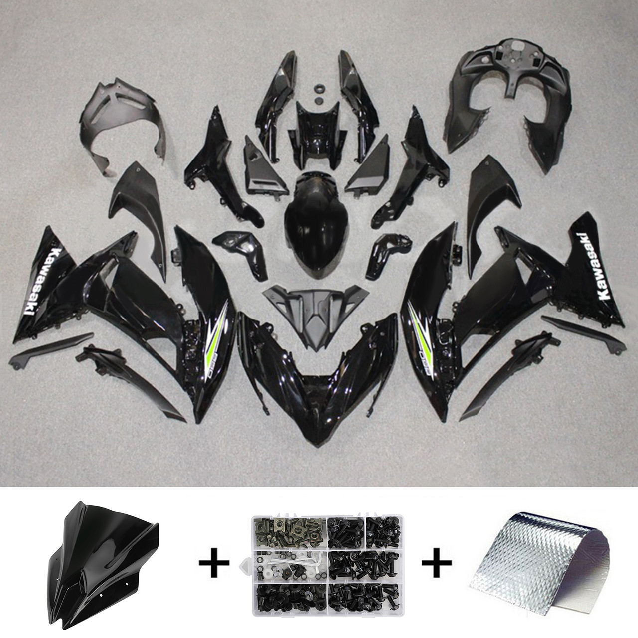 2017-2019 Kawasaki ER6F/Ninja650R Amotopart Fairing Kit Generic #110