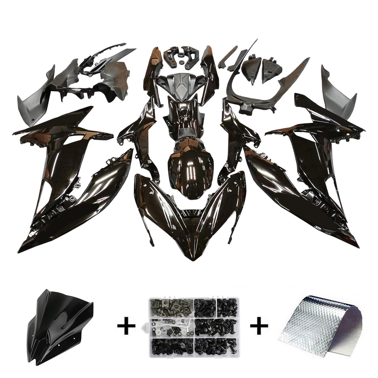 2017-2019 Kawasaki ER6F/Ninja650R Amotopart Fairing Kit Generic #110