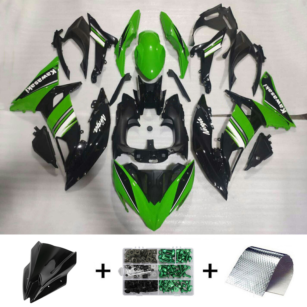 2017-2019 Kawasaki ER6F/Ninja650R Amotopart Fairing Kit Generic #114
