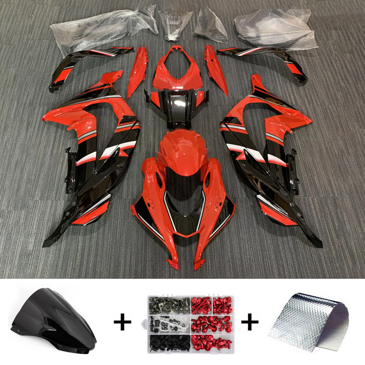2016-2020 Kawasaki ZX10R Amotopart Fairing Kit Generic #145