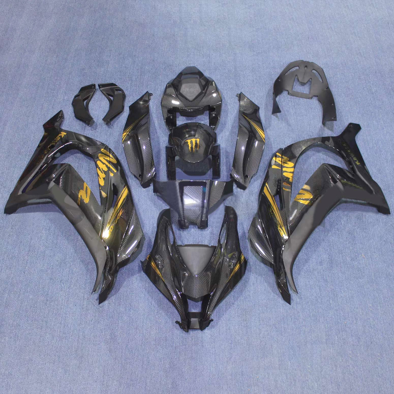 2016-2020 Kawasaki ZX10R Amotopart Fairing Kit Generic #158