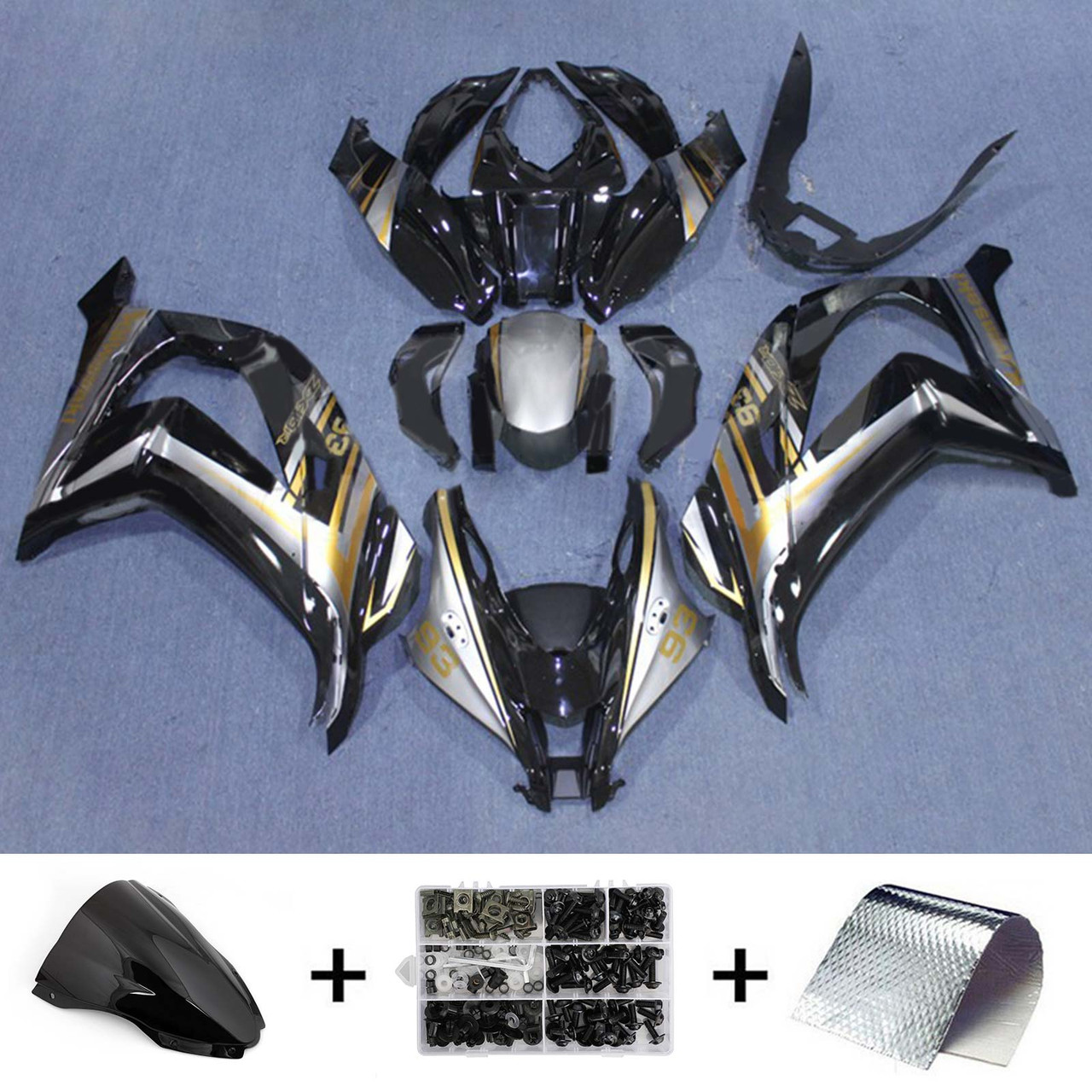 2016-2020 Kawasaki ZX10R Amotopart Fairing Kit Generic #161