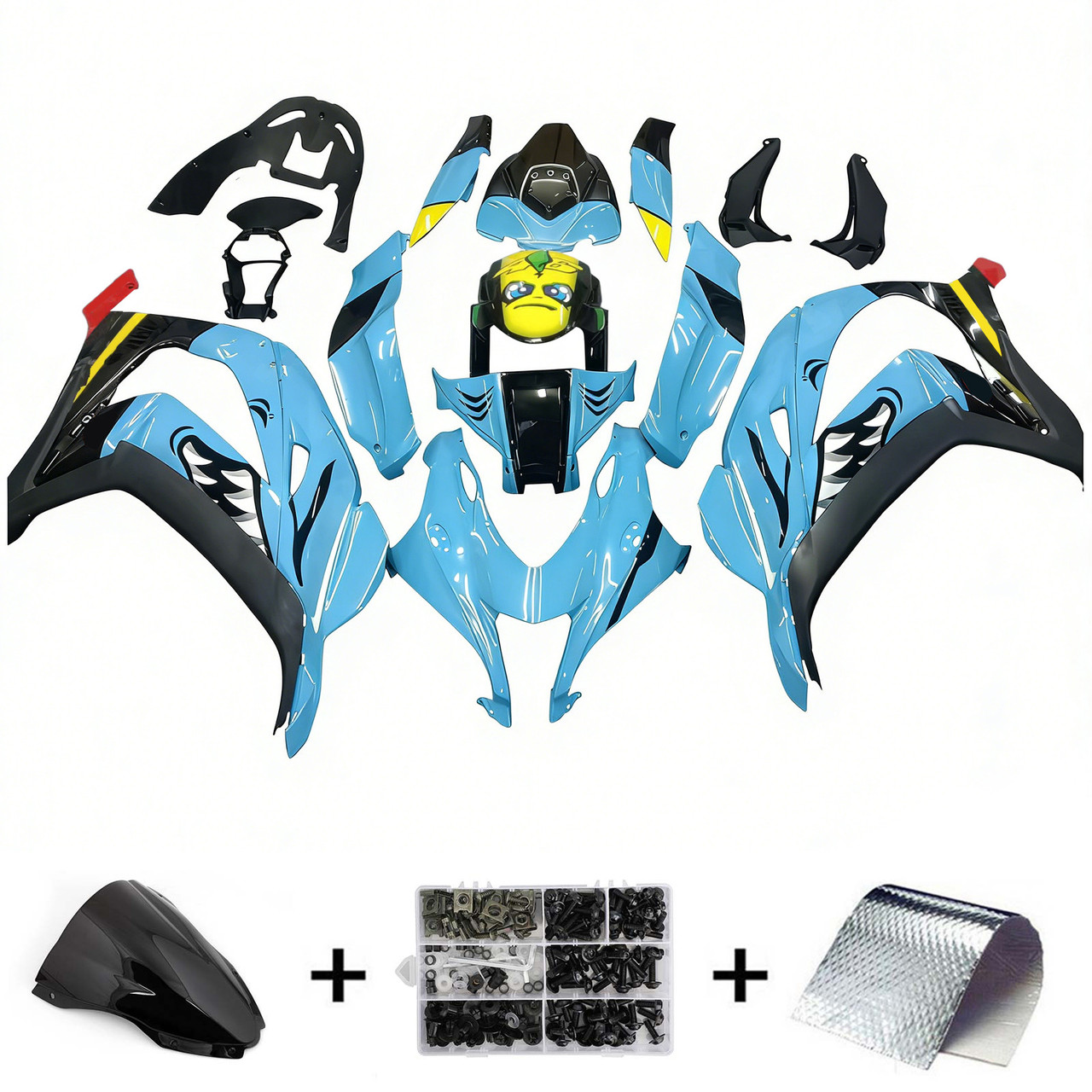 2016-2020 Kawasaki ZX10R Amotopart Fairing Kit Generic #164