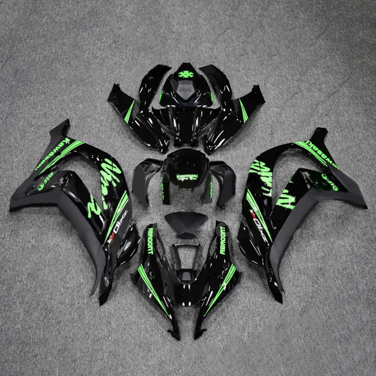 2016-2020 Kawasaki ZX10R Amotopart Fairing Kit Generic #177