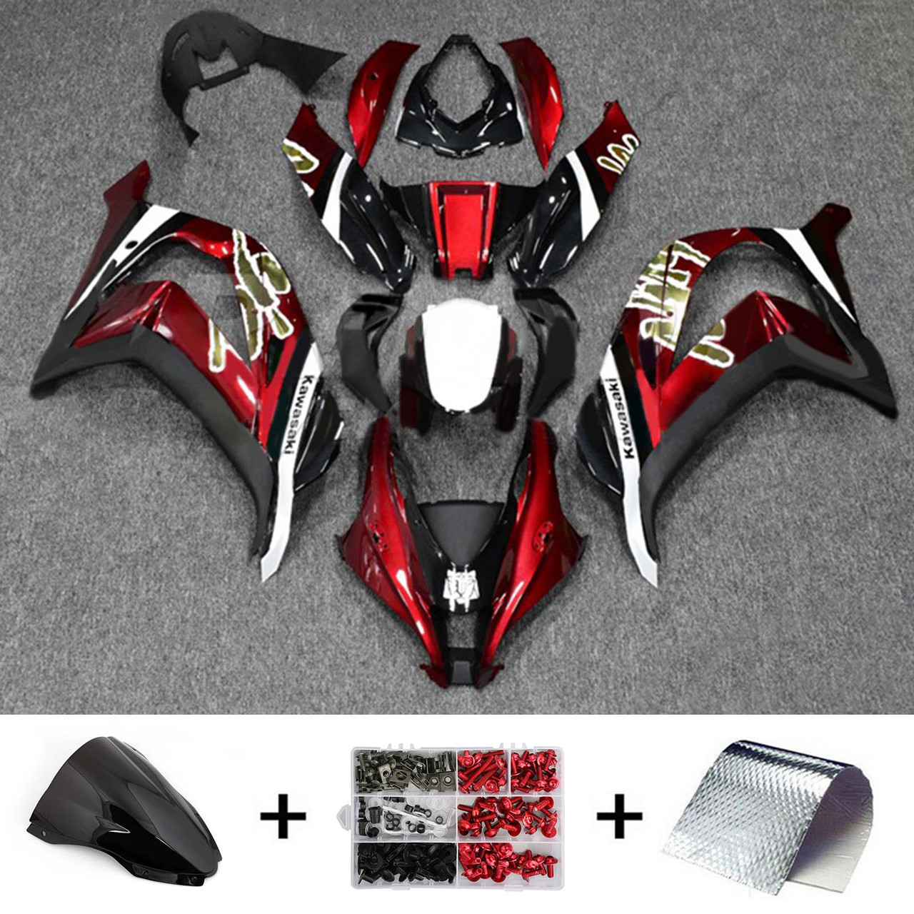 2016-2020 Kawasaki ZX10R Amotopart Fairing Kit Generic #178