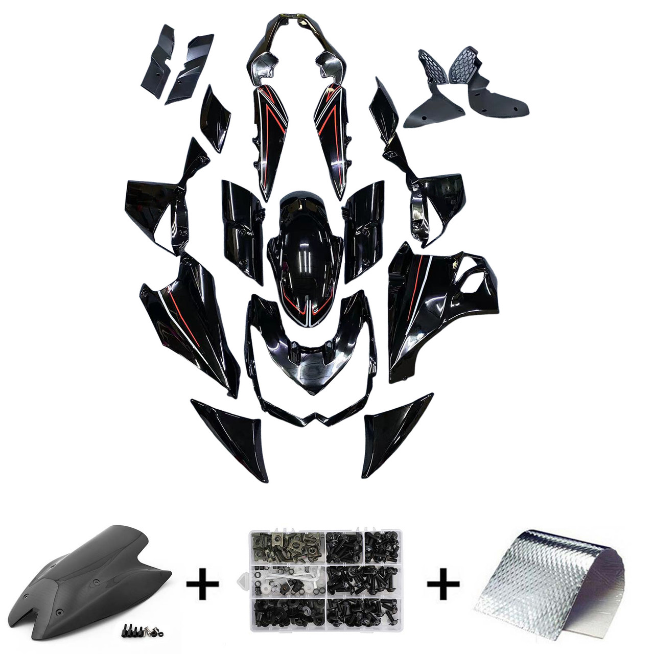 2010-2013 Kawasaki Z1000 Amotopart Fairing Kit Generic #105