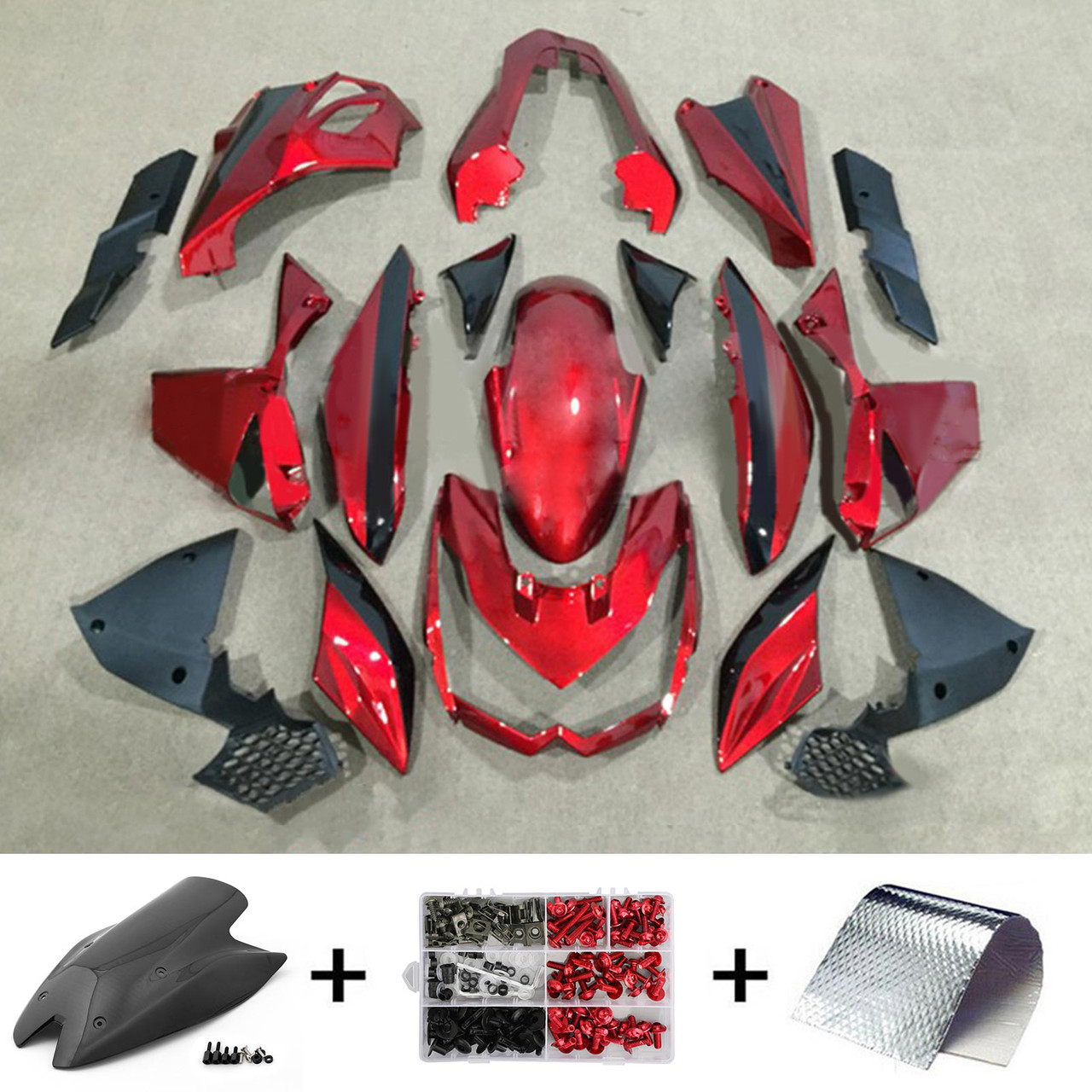 2010-2013 Kawasaki Z1000 Amotopart Fairing Kit Generic #110