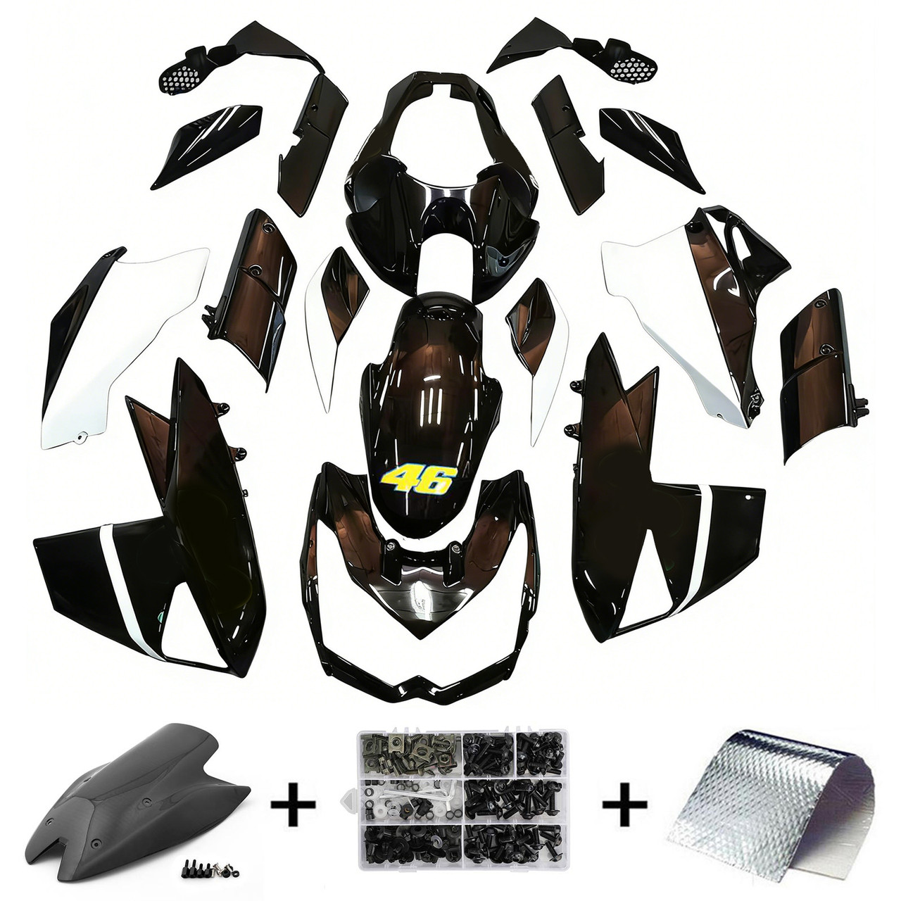 2010-2013 Kawasaki Z1000 Amotopart Fairing Kit Generic #111