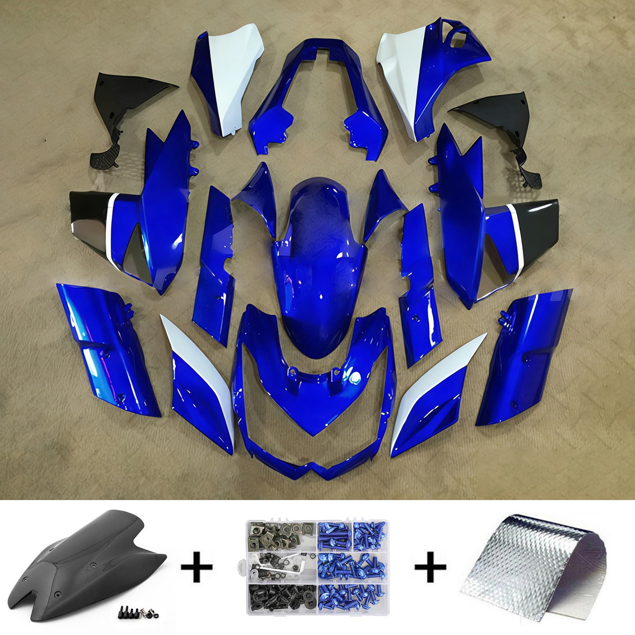 2010-2013 Kawasaki Z1000 Amotopart Fairing Kit Generic #113