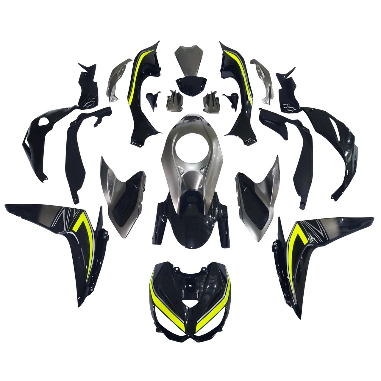 2014-2017 Kawasaki Z1000 Amotopart Fairing Kit Generic #106