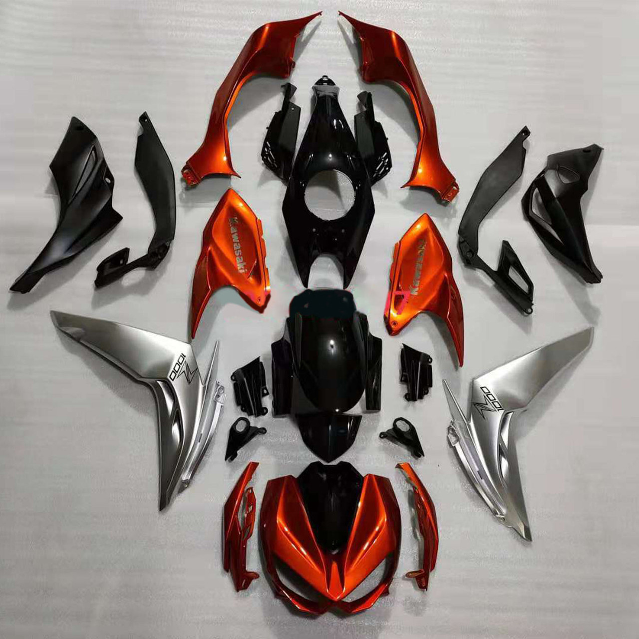 2014-2017 Kawasaki Z1000 Amotopart Fairing Kit Generic #113