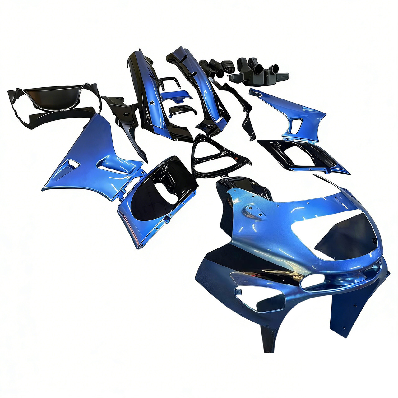 1993-2007 Kawasaki ZZR400 Amotopart Fairing Kit Generic #106